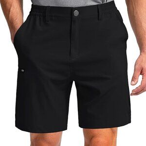 XXL Pinkbomb Men's Golf Shorts Stretch Quick Dry Hiking Work Black